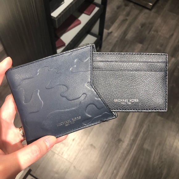 Michael Kors Camden billfold + Card case Wallet - Picture 2 of 3